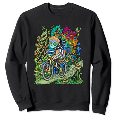 Butterfly's Bike Ride Sweatshirt