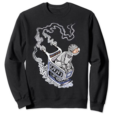 Shopping Cart Space Ship - Sweatshirt